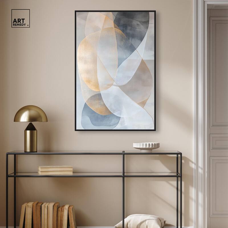 Blue Haze Canvas by Art Remedy