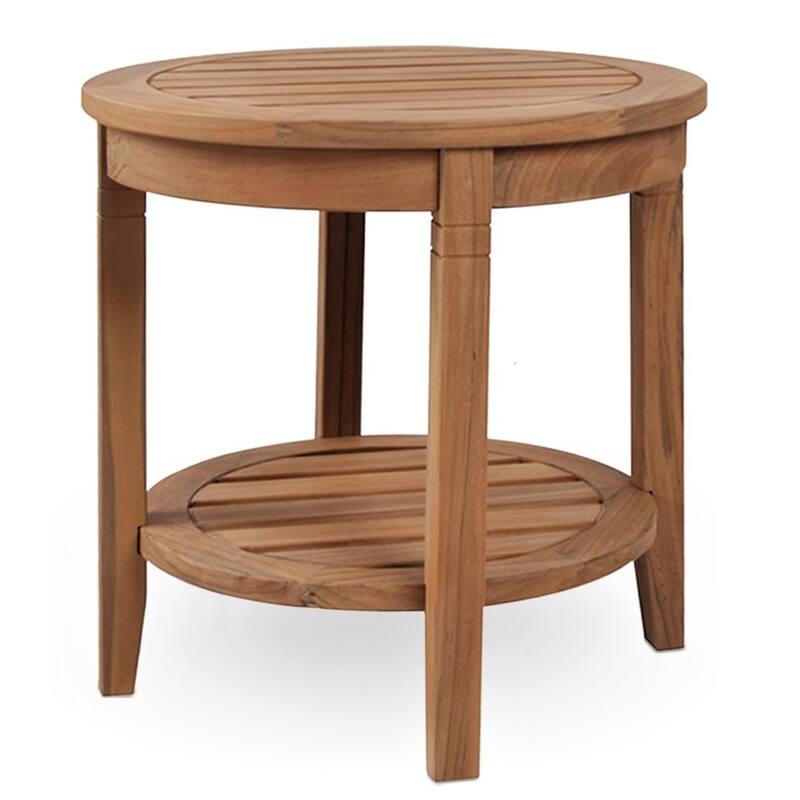 Cambridge Casual Alston 3-piece Teak Outdoor Rocking Chair Chat Set