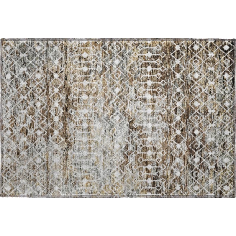 Premium Washable Super Soft Boho Trellis Mayfield Rug