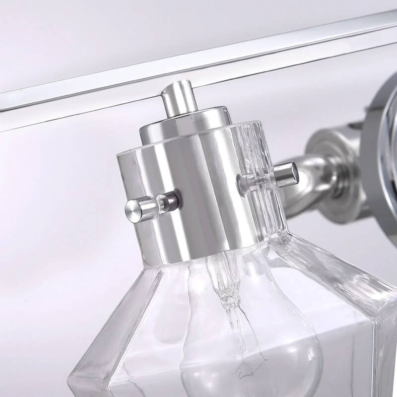 Modern Bathroom Vanity Light Glass Wall Sconce