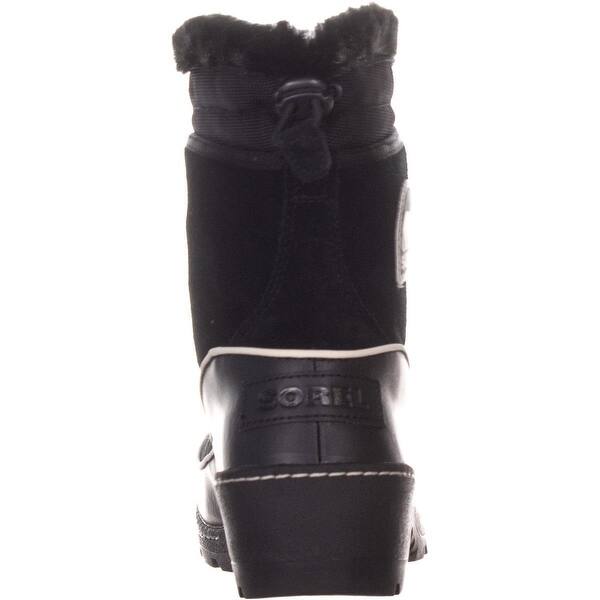 Shop Sorel Tivoli Ii Winter Boots Black Light Bisque Free