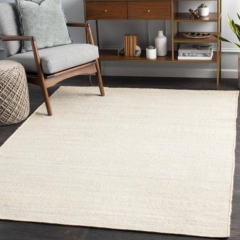 Alvito Country Solid Area Rug - 2' x 3' - Beige