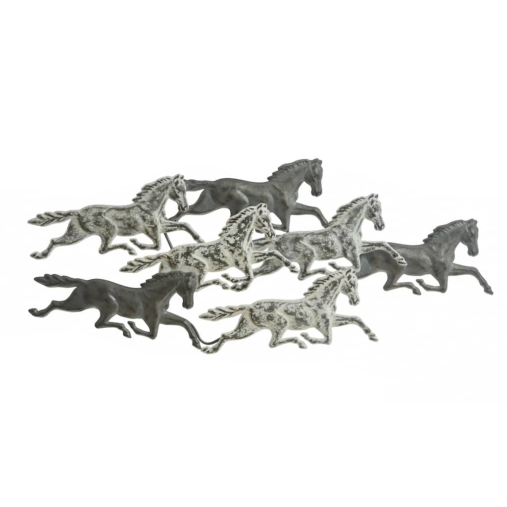 Dutton - Off to the Races - Metal Wall Art
