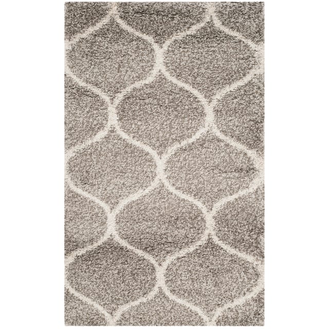 SAFAVIEH Hudson Shag Ogee Trellis 2-inch Thick Area Rug