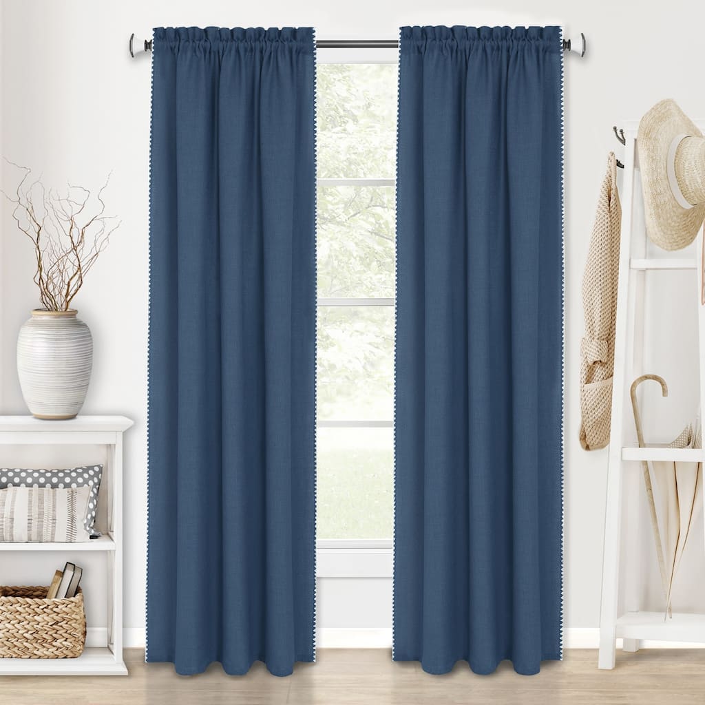 Kendal Rod Pocket Window Curtain Panel