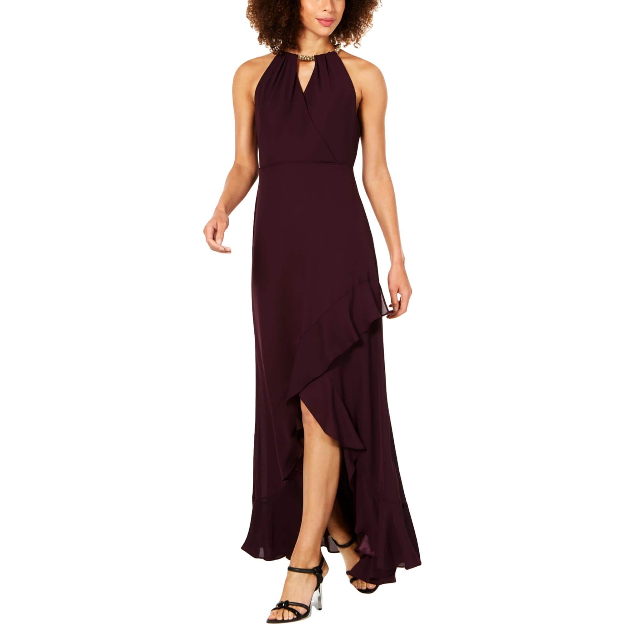 calvin klein hi low dress