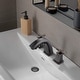preview thumbnail 4 of 21, YASINU Cross Handles Widespread 8 Inch Bathroom Faucet With Pop-up Drain