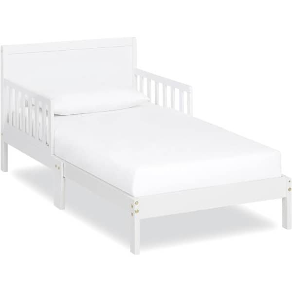 slide 2 of 7, Dream On Me Brookside Toddler Bed White - Toddler