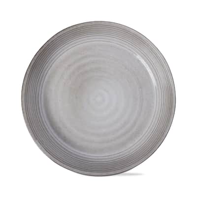 Loft Speckled Reactive Glaze Stoneware Dinnerware Plate 10 inch Grey Dishwasher Safe - 10 x 10