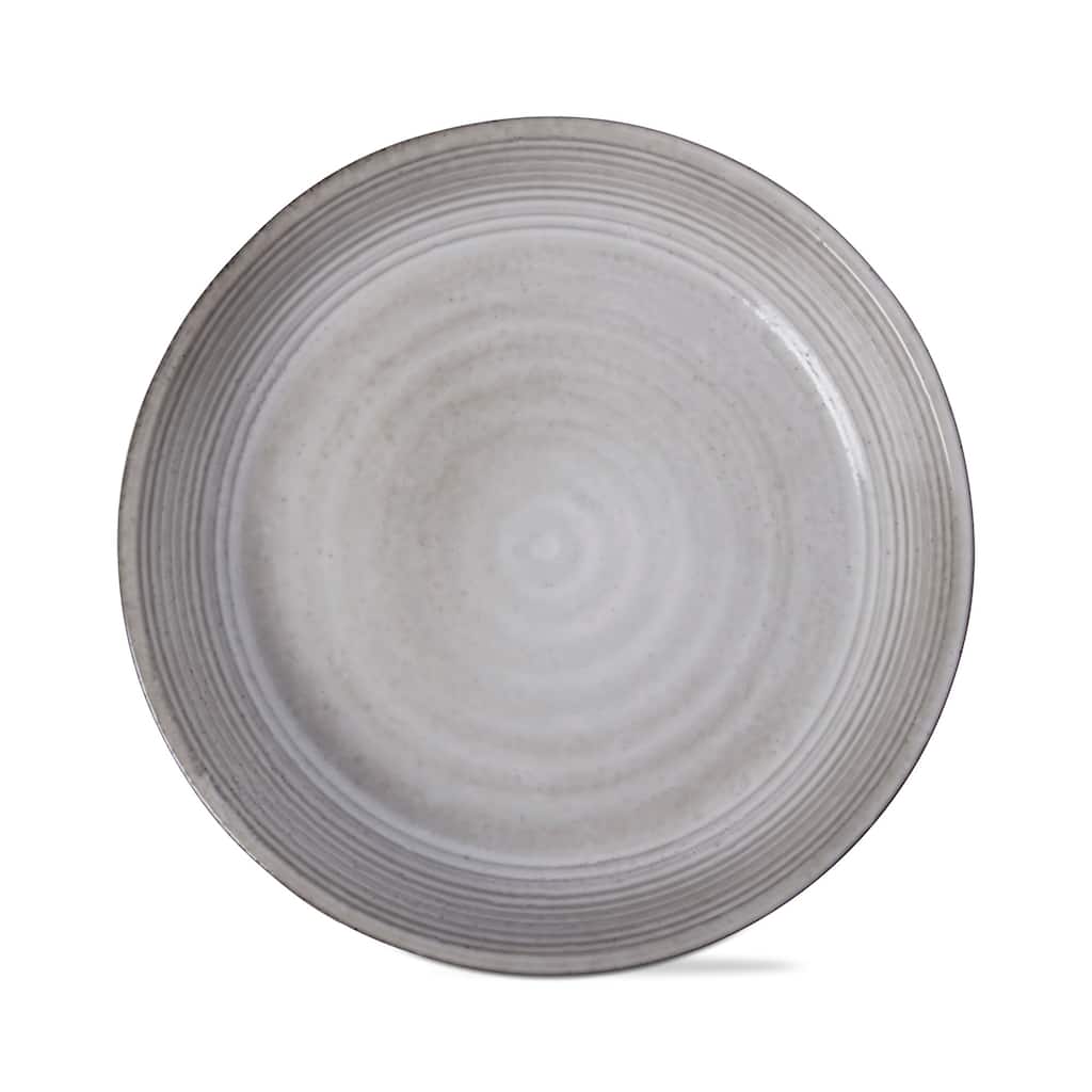 Loft Speckled Reactive Glaze Stoneware Dinnerware Plate 10 inch Grey Dishwasher Safe - 10 x 10