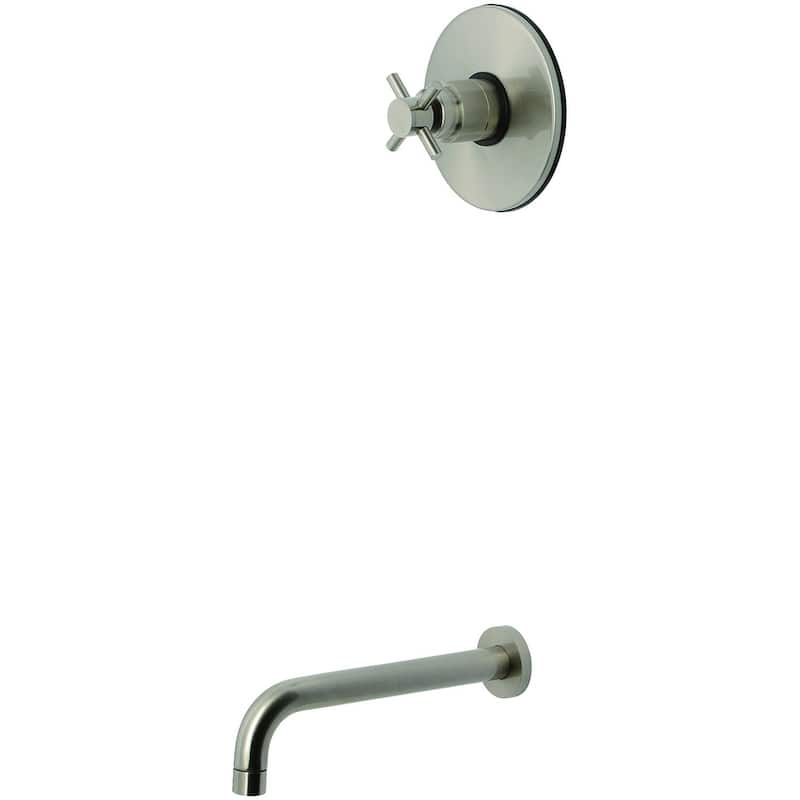 Kingston Brass KB633.DXTO Concord 10-13/16" Tub Spout with - Brushed Nickel