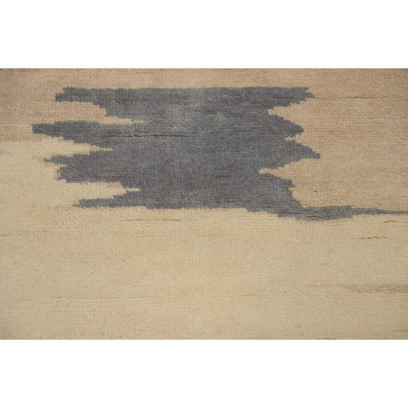 Vegetable Dye Wool Gabbeh Turkish Large Rug Handmade Wool Carpet - 14' 0'' X 10' 1''