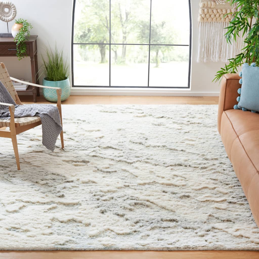 SAFAVIEH Hand-Knotted Tribeca Billur Modern Wool Rug