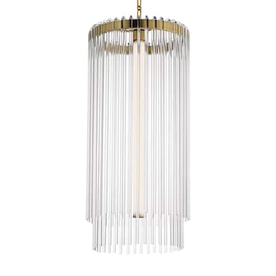 Maxim 38426CL Jolie 14" Wide LED Pendant