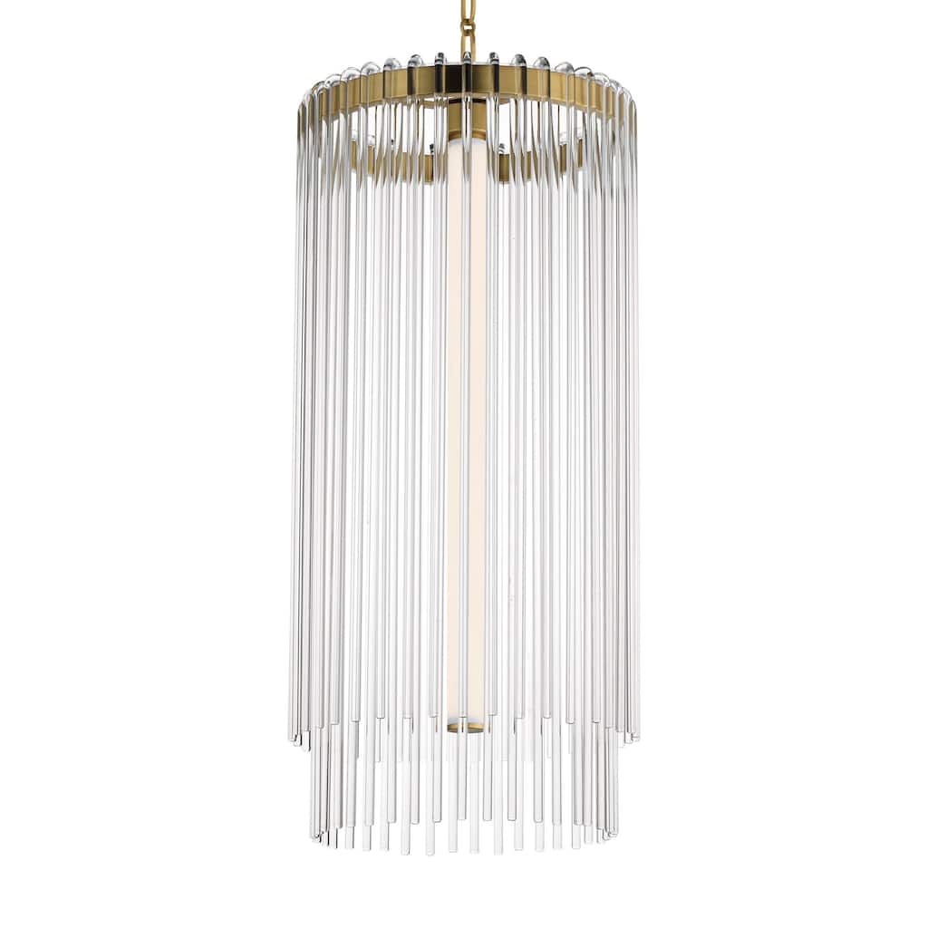 Maxim 38426CL Jolie 14" Wide LED Pendant