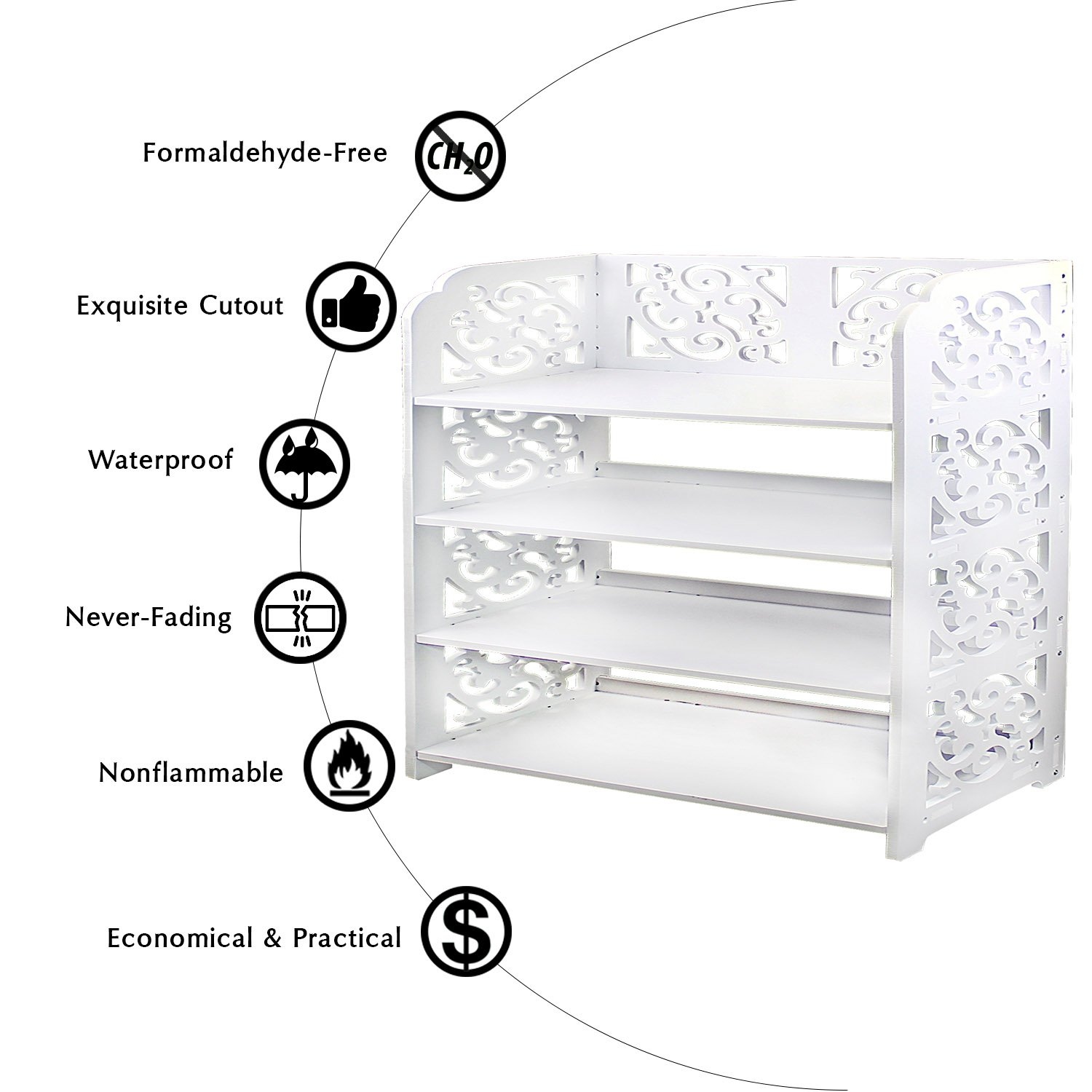 Wpc shoe hotsell rack