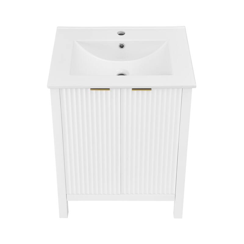 Swiss Madison SM-BV290 Bastille 24" Free Standing Single Basin Vanity