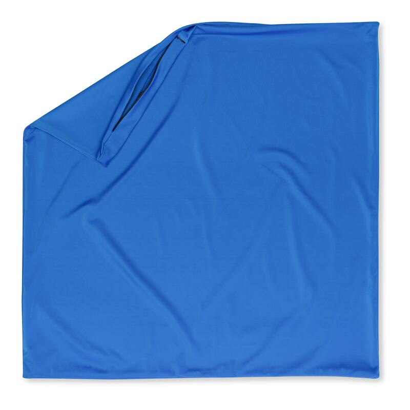 Throw Pillow Cozy Soft Microbead Yeal Blue: 1 Pc - ~ Cover 18 x 18