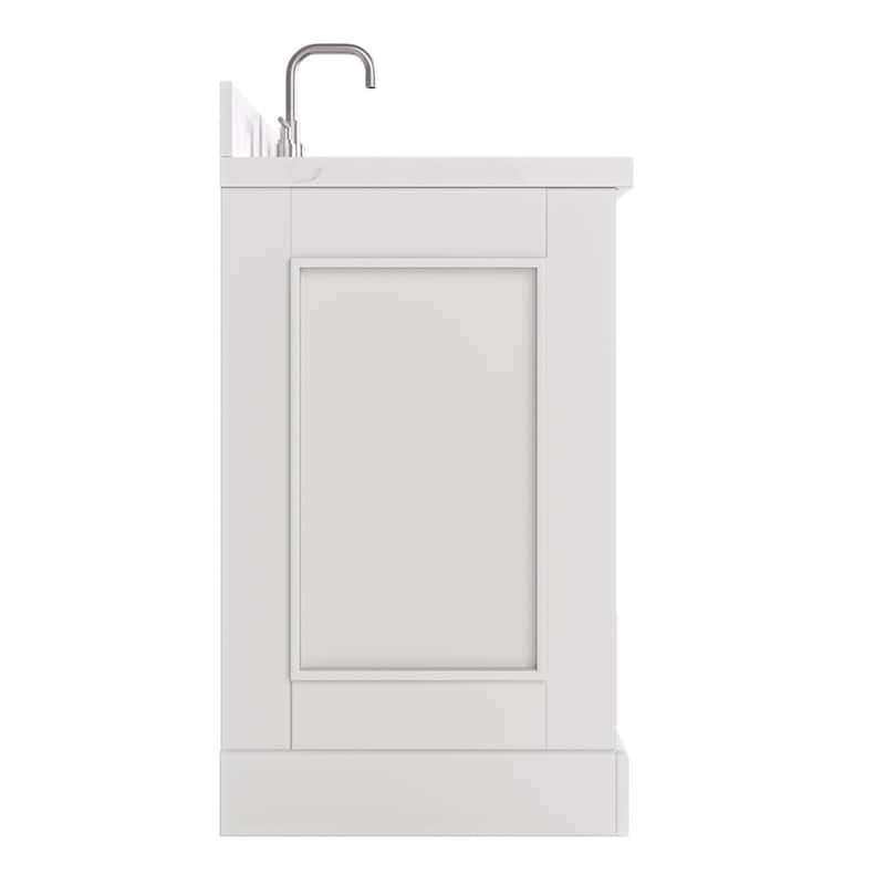 Ariel M060SCQRVO Stafford 60" Free Standing Single Basin Vanity Set