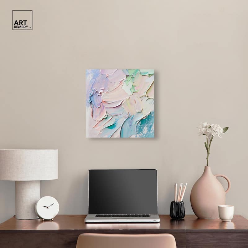 Flowing Mousse I Canvas by Art Remedy, Gallery Wrapped