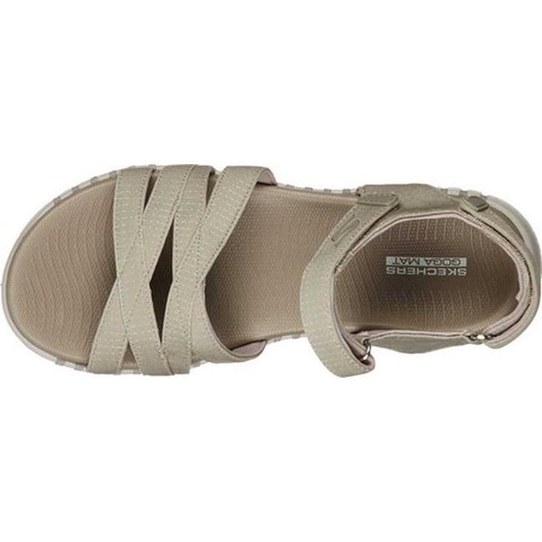 skechers go walk sandals womens