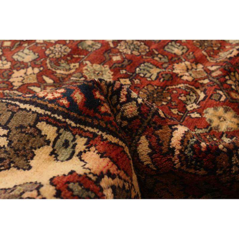 ECARPETGALLERY Hand-knotted Andelz Red Wool Rug - 5'1 x 8'8