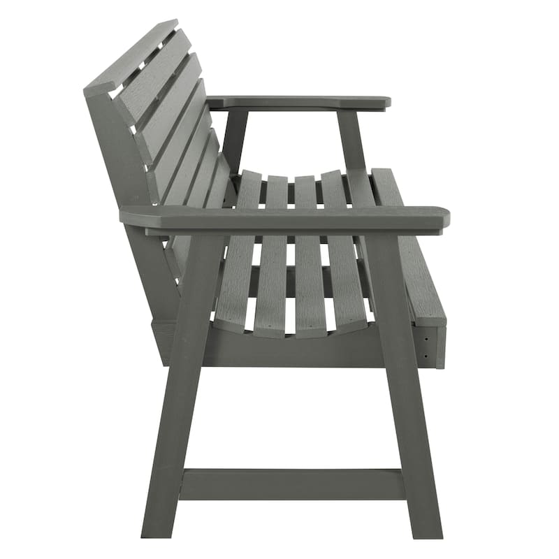 HIGHWOOD Weatherly 5-foot Eco-friendly Synthetic Wood Garden Bench