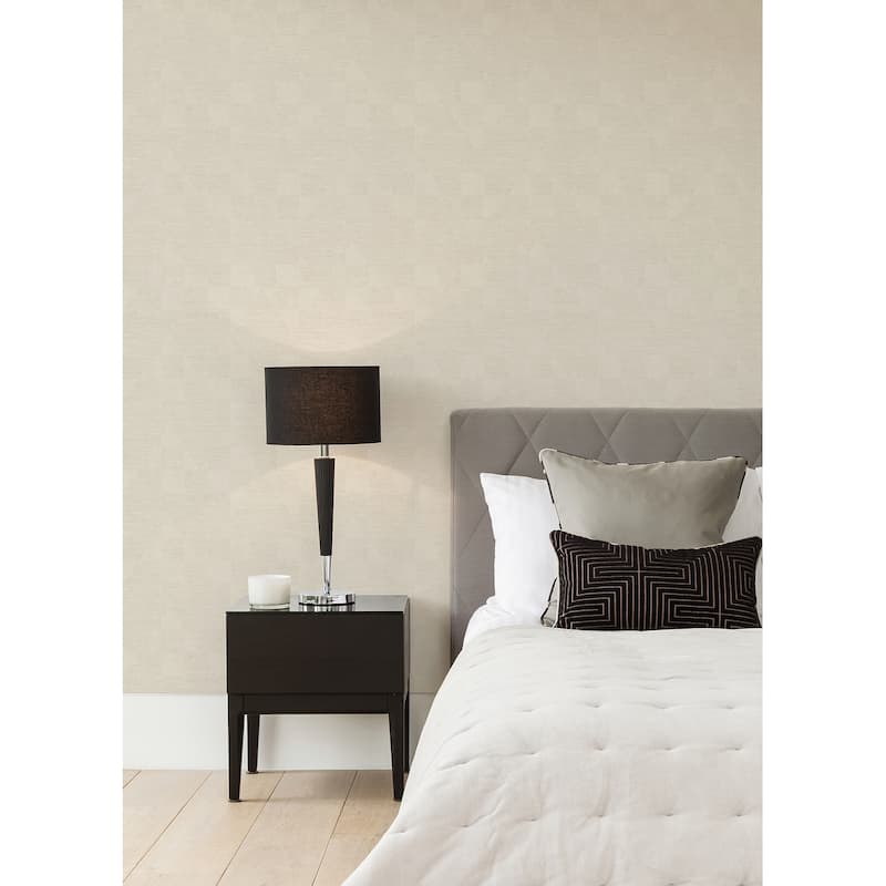 Advantage Wegener Ivory Geometric Wallpaper