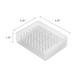 preview thumbnail 12 of 10, Yamazaki Home Self-Draining Soap Dish, Silicone - L 3.35 x W 4.33 x H 1.18 inches