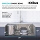 preview thumbnail 128 of 147, KRAUS Kore Workstation Undermount Stainless Steel Kitchen Sink