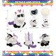 preview thumbnail 2 of 4, DolliBu Sparkle Eyes Donkey Unicorn Plush Stuffed Animal with Outfit - 8 inches