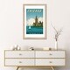 preview thumbnail 9 of 18, iCanvas "Chicago Poster" by IdeaStorm Studios