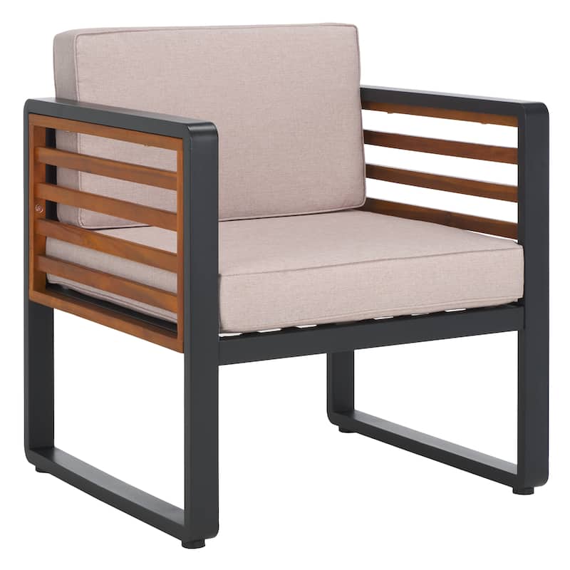 SAFAVIEH Outdoor Living Vesta 4-Piece Living Set - 48"W x 26"D x 26"H