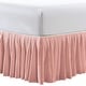 preview thumbnail 6 of 95, Serenta Pleated Bedskirt 18" Drop Queen - Misty Rose