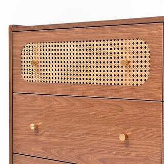 6 Drawer Rattan Dresser - Bed Bath & Beyond - 37962792