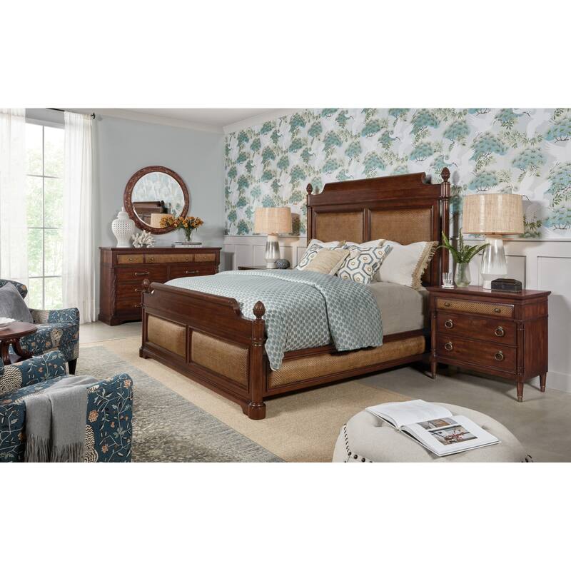 Hooker Furniture 6750-90260 Charleston California King Cherry and