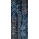 preview thumbnail 74 of 85, SAFAVIEH Adirondack Maisie Moroccan Boho Distressed Rug 2'6" x 10' Runner - Blue/Black - Runner