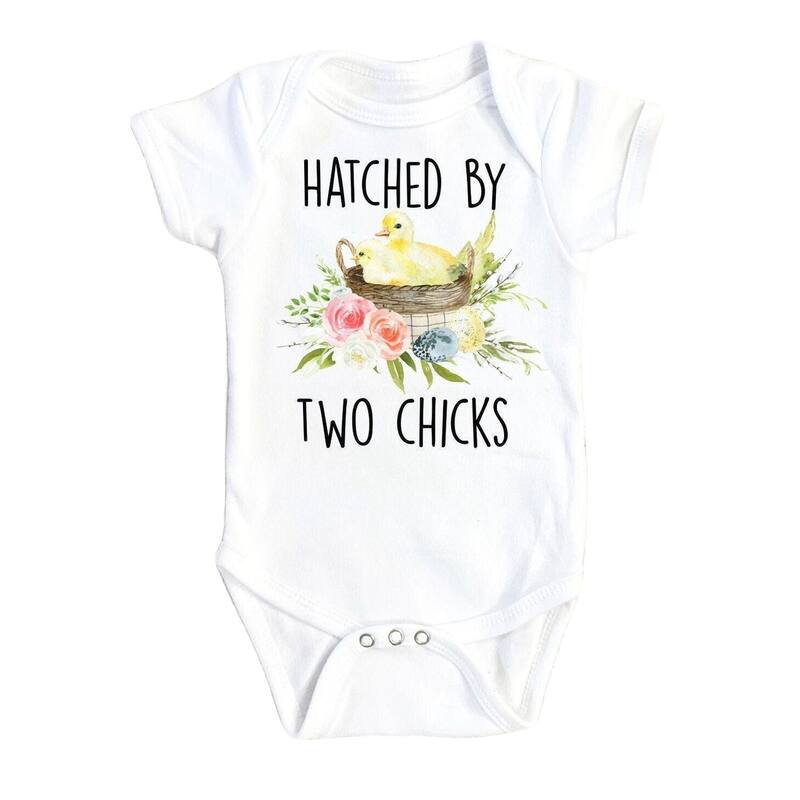 Lgbqt Chicks - Baby Boy Girl Clothes Infant Bodysuit Funny Cute Newborn - Natural - Newborn