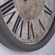 preview thumbnail 2 of 1, Circular Wall Clock with Glass