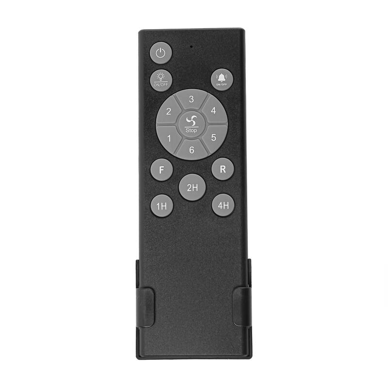 Vaczon 42" Modern Black 5-Blade Smart Ceiling Fan with Light Kit and APP Control