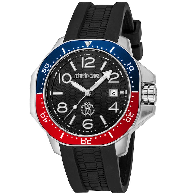 Roberto Cavalli Men's Classic Black Dial Watch - RC5G101P0025 - 6 (36)
