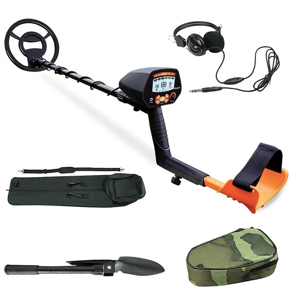 Metal Detector Discrimination Mode LCD Finder Treasures