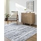 preview thumbnail 1 of 5, Livabliss Andorra Plus Modern Abstract Area Rug Blue/Grey - 2' x 2' 11"