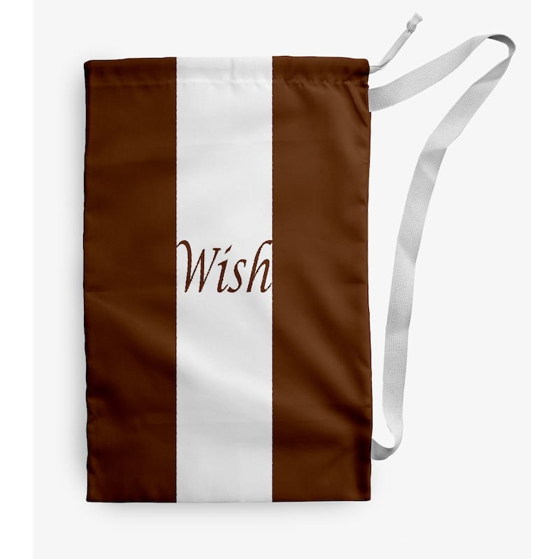 Wish on a Stripe Christmas Laundry Bag - 28" x 36"