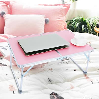 Large Bed Tray Foldable Portable Multifunction Laptop Desk Lazy Laptop Table - N/A