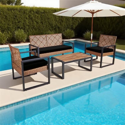 4-Piece Outdoor Patio Furniture Set