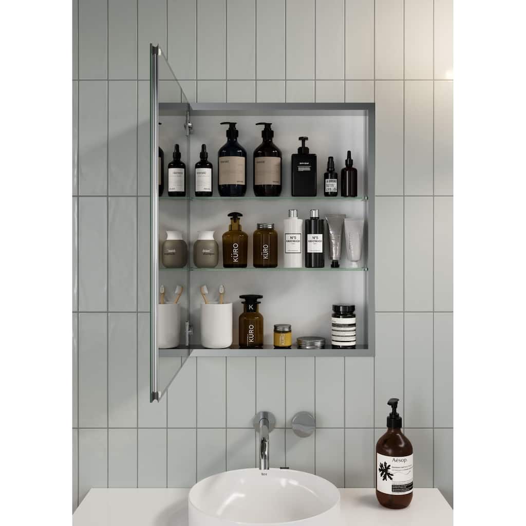 Glass Warehouse AC1-20X26 Yana 20" x 26" Frameless Single Door