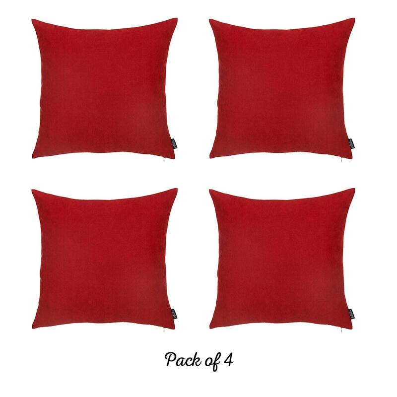 Farmhouse Set of 4 Decorative Throw Pillow Square and Lumbar