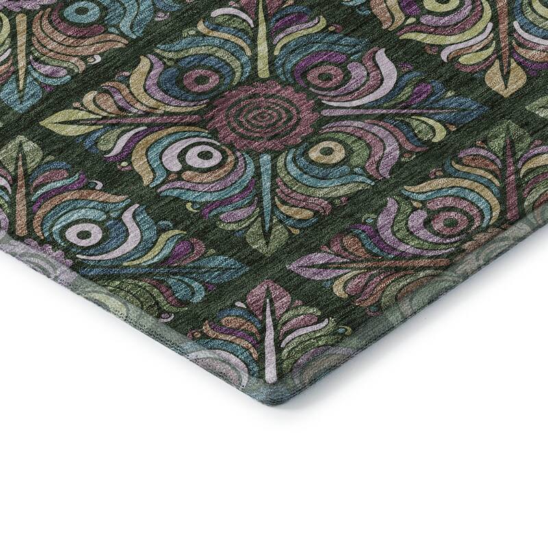 Premium Washable Super Soft Mosaic Panel Mayfield Rug