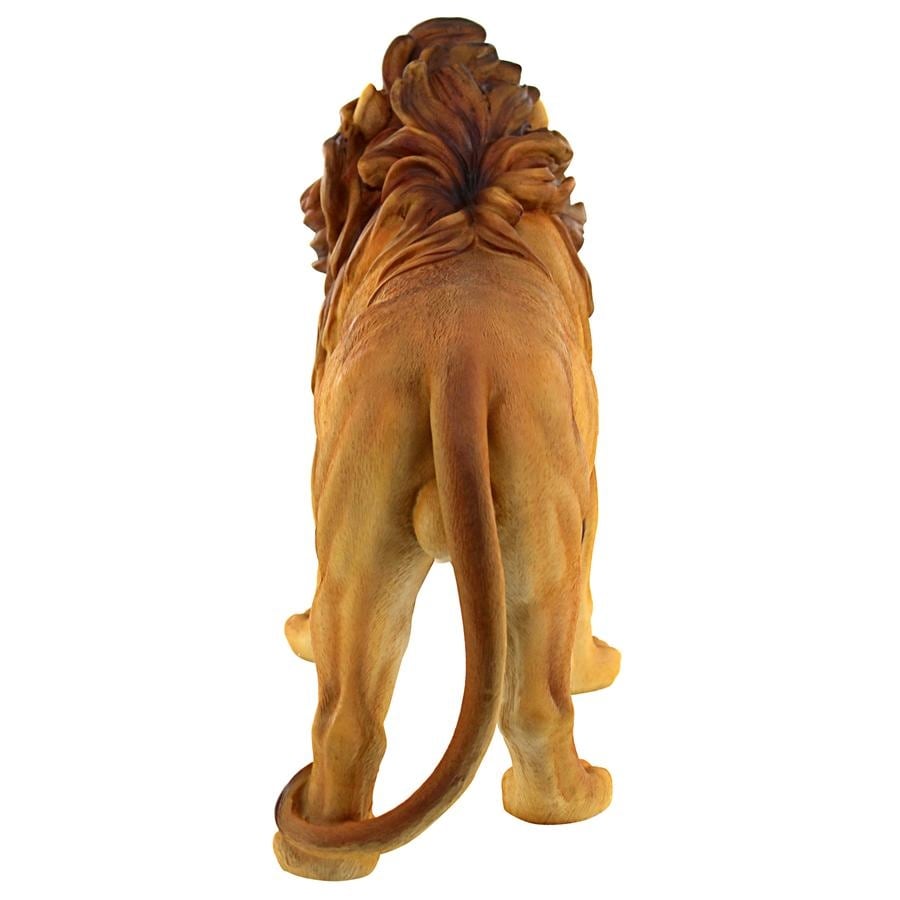 Design Toscano Panthera Lion, King of the African Savanna Garden